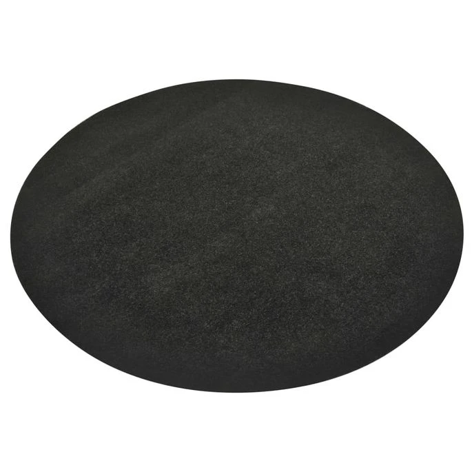 Gazon Artificiel Avec Picots Dia.95 Cm Anthracite Rond 4 Gazon Artificiel Avec Picots Dia.95 Cm Anthracite Rond – Image 2