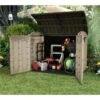 Grand Coffre Multifonctions En PVC Pour Le Jardin 2000L