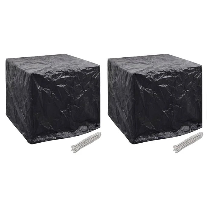 Housse De Réservoir D'eau De Jardin 2pcs 8 œillet 116x100x120cm 3 Housse De Réservoir D'eau De Jardin 2pcs 8 œillet 116x100x120cm