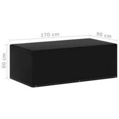 Housses De Meubles De Jardin 2pcs 6œillets Barbecue 170x90x60cm -Mobilier De Jardin housses de meubles de jardin 2pcs 6 illets barbecue 170x90x60cm 3666722204989 1163300