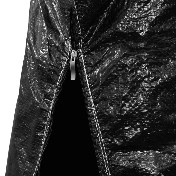 Housses De Parasol Avec Fermeture éclair 2 Pcs PE 200 Cm 7 Housses De Parasol Avec Fermeture éclair 2 Pcs PE 200 Cm – Image 5