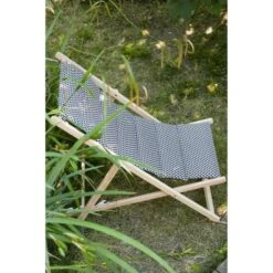 JARDIN PRIVE Chilienne Matelassée Fjord- Toile Amovible - Noir Et Blanc -Mobilier De Jardin jardin prive chilienne matelassee fjord toile amovible noir et blanc 3113610150663 728801