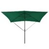 Jeu De Bande De Protection Anti-vent Parasol Noir Polypropylène