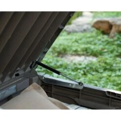 KETTER Coffre Jardin Résine Santiago 455L - Anthracite -Mobilier De Jardin ketter coffre jardin resine santiago 455l anthracite 7290106928527 515714