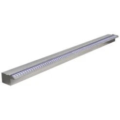 Lame D'eau Rectangulaire à LED De Piscine Inox 150 Cm -Mobilier De Jardin lame d eau rectangulaire a led de piscine inox 150 cm 8718475925965 1210189