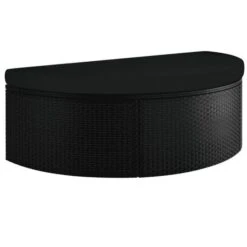 Lit De Jardin Avec Parasol Tissu Et Résine Tressée Noire Uvo 7 Lit De Jardin Avec Parasol Tissu Et Résine Tressée Noire Uvo -Mobilier De Jardin lit de jardin avec parasol tissu et resine tressee noire 3666722552752 400433