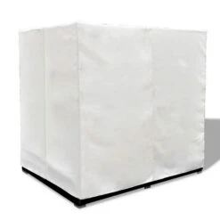 Lit De Jardin Avec Rideaux Résine Noire Et Tissu Blanc Uvo -Mobilier De Jardin lit de jardin avec rideaux resine noire et tissu blanc uvo 3666722560580 383924