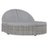 Lit De Jardin Polyester Et Résine Tressée Gris Methy -Mobilier De Jardin lit de jardin polyester et resine tressee gris methy 3666722557535 386726