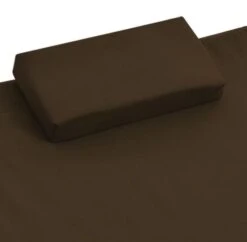 Lit De Jardin Polyester Marron Et Pieds Métal Gris Fandrin -Mobilier De Jardin lit de jardin polyester marron et pieds metal gris fandrin 8718475621928 384070