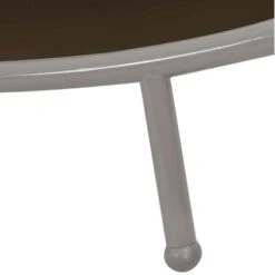 Lit De Jardin Polyester Marron Et Pieds Métal Gris Fandrin -Mobilier De Jardin lit de jardin polyester marron et pieds metal gris fandrin 8718475621928 384071