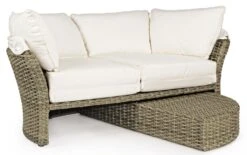 Lit De Jardin Rotatif En Aluminium Tresse En Fibre Blanc Laurie -Mobilier De Jardin lit de jardin rotatif en aluminium tresse en fibre blanc laurie 3666722592338 1393480