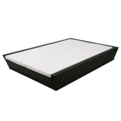 Lit De Jardin Tissu Blanc Et Résine Tressée Noire Drawmi -Mobilier De Jardin lit de jardin tissu blanc et resine tressee noire drawmi 3666722555821 388170