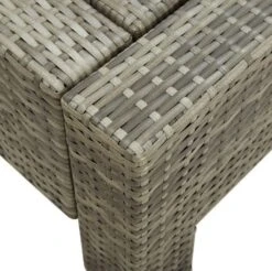 Lit De Jardin Tissu Et Résine Tressée Gris Daget -Mobilier De Jardin lit de jardin tissu et resine tressee gris daget 3666722558310 386080