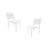 Lot De 2 Chaises De Jardin - Aluminium - 54 X 48 X 84 Cm -Mobilier De Jardin lot de 2 chaises de jardin aluminium 54 x 48 x 84 cm 3619999329718 1380079