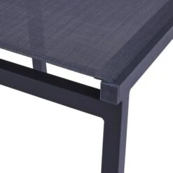 Lot De 2 Chaises En Aluminium - 48 X 56 X 87 Cm - Gris -Mobilier De Jardin lot de 2 chaises en aluminium 48 x 56 x 87 cm gris 3612407958852 597542