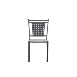 Lot De 6 Chaises A Manger De Jardin - Style Zellige - Acier Thermolaqué + Textilene - 50 X 59 X 91 Cm -Mobilier De Jardin lot de 6 chaises a manger de jardin style zellige acier thermolaque textilene 50 x 59 x 91 cm 3619999329824 1300407