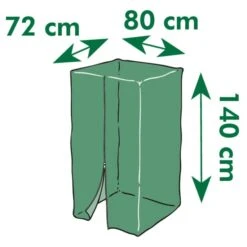 Nature Housse De Protection Pour Coussins D'extérieur 140x80x72 Cm -Mobilier De Jardin nature housse de protection pour coussins d exterieur 140x80x72 cm 3666722186827 1209672