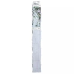 Nature Palissade De Jardin 100 X 200 Cm PVC Blanc -Mobilier De Jardin nature palissade de jardin 100 x 200 cm pvc blanc 3666722186513 1209833