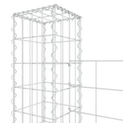 Panier De Gabion En Forme De U Avec 3 Poteaux Fer 260x20x150 Cm -Mobilier De Jardin panier de gabion en forme de u avec 3 poteaux fer 260x20x150 cm 3666722161961 1238810