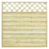 Panneau De Clôture De Jardin Avec Treillis Bois 180x180 Cm -Mobilier De Jardin panneau de cloture de jardin avec treillis bois 180x180 cm 8718475934059 1216870
