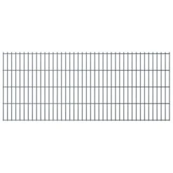 Panneaux De Clôture De Jardin 2D 2,008x0,83 M 26 M Total Gris