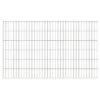 Panneaux De Clôture De Jardin 2D 2,008x1,23 M 8 M Total Argenté -Mobilier De Jardin panneaux de cloture de jardin 2d 2 008x1 23 m 8 m total argente 8718475988007 1175643