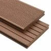 Panneaux De Terrasse WPC Et Accessoires 20 M² 4 M Marron Clair -Mobilier De Jardin panneaux de terrasse wpc et accessoires 20 m 4 m marron clair 8718475728818 1176640