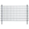 Panneaux Et Poteaux De Clôture 2D Pour Jardin 2008x1230 Mm 40 M