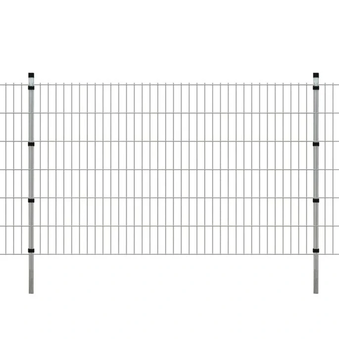 Panneaux Et Poteaux De Clôture 2D Pour Jardin 2008x1230 Mm 40 M 3 3 Panneaux Et Poteaux De Clôture 2D Pour Jardin 2008x1230 Mm 40 M 3