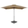 Parasol Avec Base Portable Taupe 7 -Mobilier De Jardin parasol avec base portable taupe 3666722451413 776067