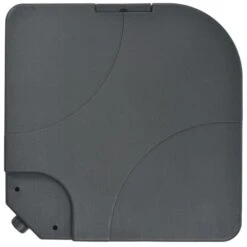 Parasol Avec Base Portable Taupe 7 -Mobilier De Jardin parasol avec base portable taupe 3666722451413 776074