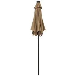 Parasol Avec Lumières LED Taupe 200x211 Cm Aluminium 15 Parasol Avec Lumières LED Taupe 200x211 Cm Aluminium -Mobilier De Jardin parasol avec lumieres led taupe 200x211 cm aluminium 3666722354462 944192