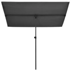 Parasol D'extérieur Avec Mât En Aluminium 180x130 Cm Anthracite 11 Parasol D'extérieur Avec Mât En Aluminium 180x130 Cm Anthracite -Mobilier De Jardin parasol d exterieur avec mat en aluminium 180x130 cm anthracite 3666722883023 983238
