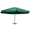 Parasol D'extérieur Avec Mât En Aluminium 600 Cm Vert -Mobilier De Jardin parasol d exterieur avec mat en aluminium 600 cm vert 3666722604703 584542