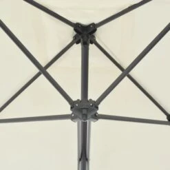 Parasol D'extérieur Déporté Avec Poteau En Acier 250 X 250 Cm Sable -Mobilier De Jardin parasol d exterieur deporte avec poteau en acier 250 x 250 cm sable 3666722325882 979625