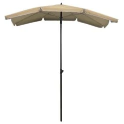 Parasol De Jardin Avec Mât 200x130 Cm Taupe -Mobilier De Jardin parasol de jardin avec mat 200x130 cm taupe 3666722352079 946900