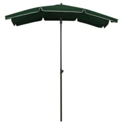 Parasol De Jardin Avec Mât 200x130 Cm Vert -Mobilier De Jardin parasol de jardin avec mat 200x130 cm vert 3666722352093 946888