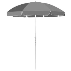 Parasol De Plage 180 Cm Anthracite
