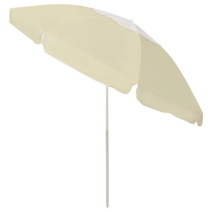 Parasol De Plage Jaune Sable 240 Cm 5 Parasol De Plage Jaune Sable 240 Cm – Image 3