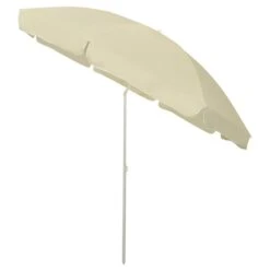 Parasol De Plage Jaune Sable 300 Cm 11 Parasol De Plage Jaune Sable 300 Cm -Mobilier De Jardin parasol de plage jaune sable 300 cm 3666722352987 946224