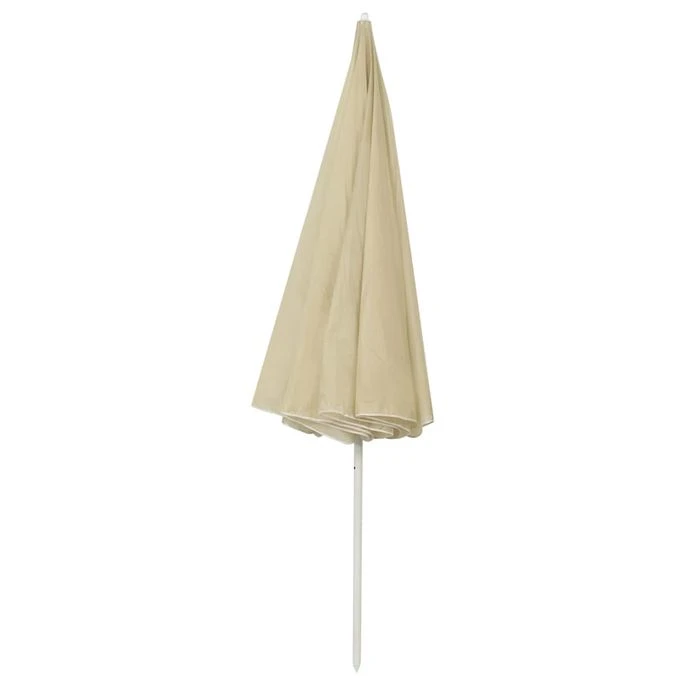 Parasol De Plage Jaune Sable 300 Cm 7 Parasol De Plage Jaune Sable 300 Cm – Image 5