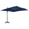 Parasol Déporté Avec Mât En Aluminium 3x3 M Bleu Azuré 1 Parasol Déporté Avec Mât En Aluminium 3x3 M Bleu Azuré -Mobilier De Jardin parasol deporte avec mat en aluminium 3x3 m bleu azure 3666722521024 585175