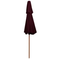 Parasol Double Avec Mât En Bois Rouge Bordeaux 270 Cm 12 Parasol Double Avec Mât En Bois Rouge Bordeaux 270 Cm -Mobilier De Jardin parasol double avec mat en bois rouge bordeaux 270 cm 3666722354257 944396