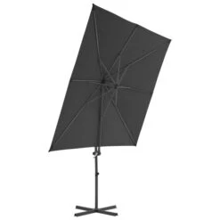 Parasol En Porte-à-faux Avec Mât En Acier 250x250 Cm Anthracite 14 Parasol En Porte-à-faux Avec Mât En Acier 250x250 Cm Anthracite -Mobilier De Jardin parasol en porte a faux avec mat en acier 250x250 cm anthracite 3666722326421 979095
