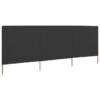 Paravent 3 Panneaux Tissu 400 X 120 Anthracite -Mobilier De Jardin paravent 3 panneaux tissu 400 x 120 anthracite 3666722326780 978744