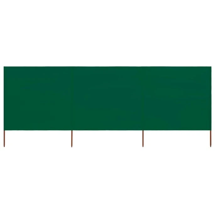 Paravent 3 Panneaux Tissu 400 X 80 Cm Vert 3 Paravent 3 Panneaux Tissu 400 X 80 Cm Vert