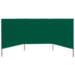 Paravent 3 Panneaux Tissu 400 X 80 Cm Vert 10 Paravent 3 Panneaux Tissu 400 X 80 Cm Vert -Mobilier De Jardin paravent 3 panneaux tissu 400 x 80 cm vert 3666722412797 848050