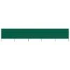 Paravent 5 Panneaux Tissu 600 X 160 Cm Vert -Mobilier De Jardin paravent 5 panneaux tissu 600 x 160 cm vert 3666722882859 982963