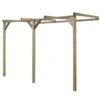 Pergola à Appentis 2 X 3 X 2,2 M Bois -Mobilier De Jardin pergola a appentis 2 x 3 x 2 2 m bois 3666722185905 1210208
