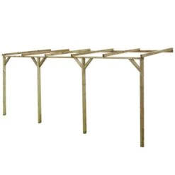 Pergola à Appentis 2 X 5 X 2,2 M Bois